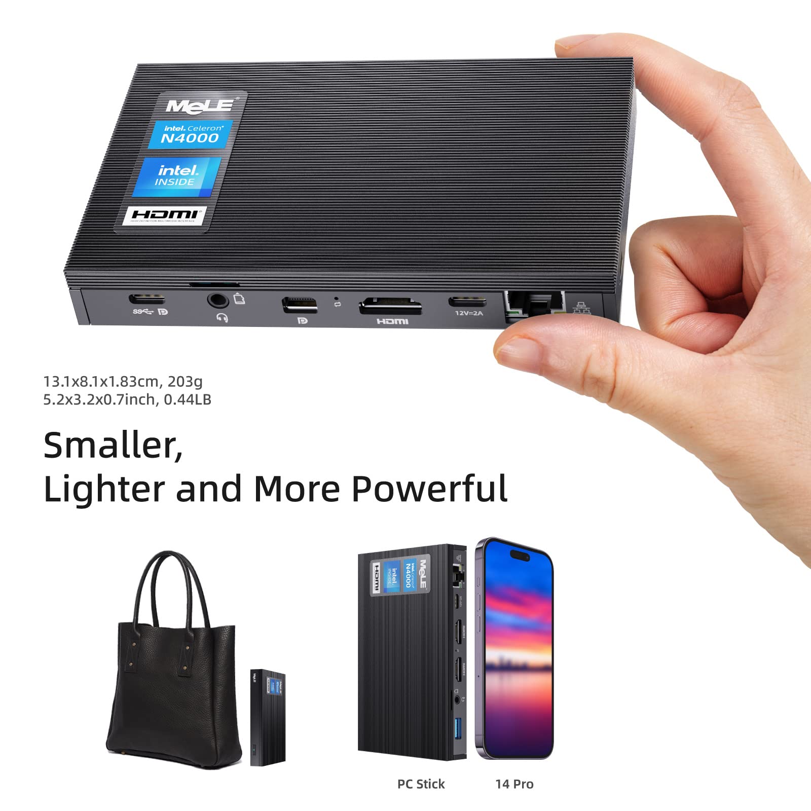 ファンレスミニPC MeLE Quieter2Q | tubosoliveira.com.br